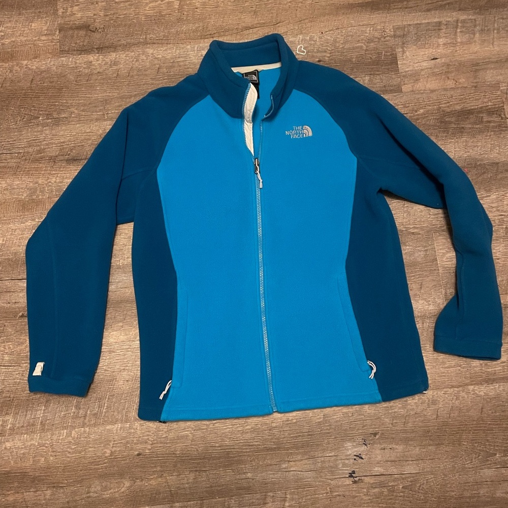 North face fleece zip up